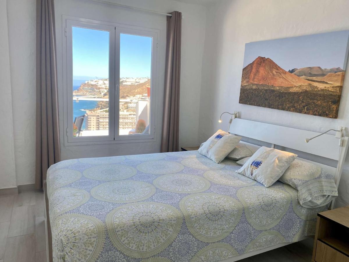 Casa Aita - Refurbished Apartment With Unparalleled Sea View Mogan Luaran gambar