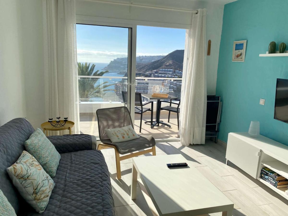 Casa Aita - Refurbished Apartment With Unparalleled Sea View Mogan Luaran gambar