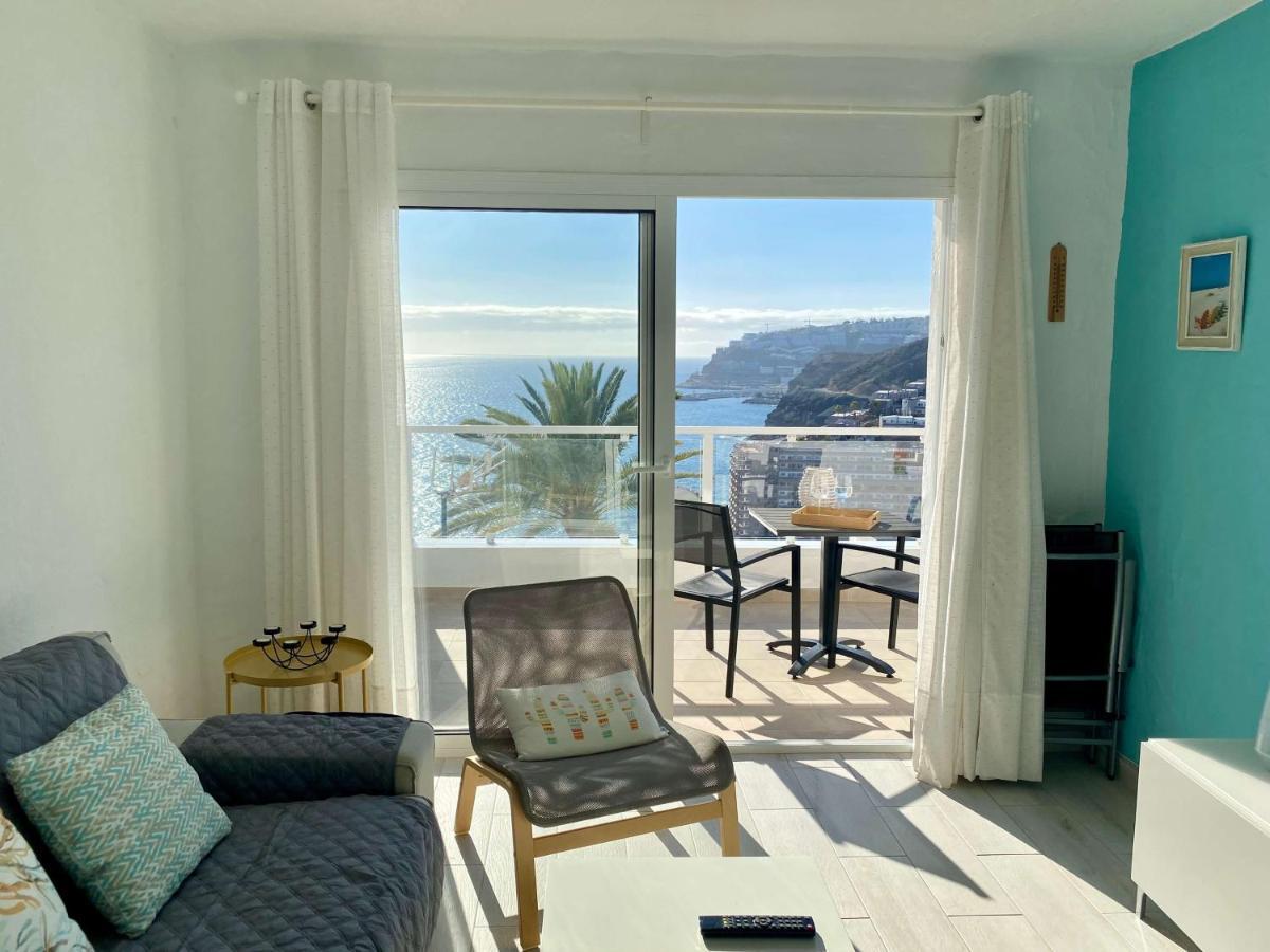 Casa Aita - Refurbished Apartment With Unparalleled Sea View Mogan Luaran gambar